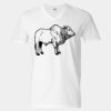 Unisex Softstyle® V-Neck T-Shirt Thumbnail