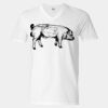 Unisex Softstyle® V-Neck T-Shirt Thumbnail