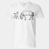 Unisex Softstyle® V-Neck T-Shirt Thumbnail
