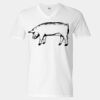 Unisex Softstyle® V-Neck T-Shirt Thumbnail