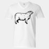 Unisex Softstyle® V-Neck T-Shirt Thumbnail