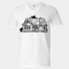 Unisex Softstyle® V-Neck T-Shirt Thumbnail