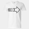 Unisex Softstyle® V-Neck T-Shirt Thumbnail