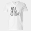 Unisex Softstyle® V-Neck T-Shirt Thumbnail