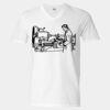 Unisex Softstyle® V-Neck T-Shirt Thumbnail