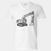 Unisex Softstyle® V-Neck T-Shirt Thumbnail