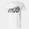 Unisex Softstyle® V-Neck T-Shirt Thumbnail