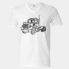 Unisex Softstyle® V-Neck T-Shirt Thumbnail