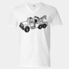 Unisex Softstyle® V-Neck T-Shirt Thumbnail